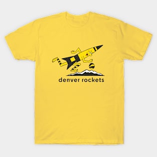 Retro Denver Rockets Basketball T-Shirt